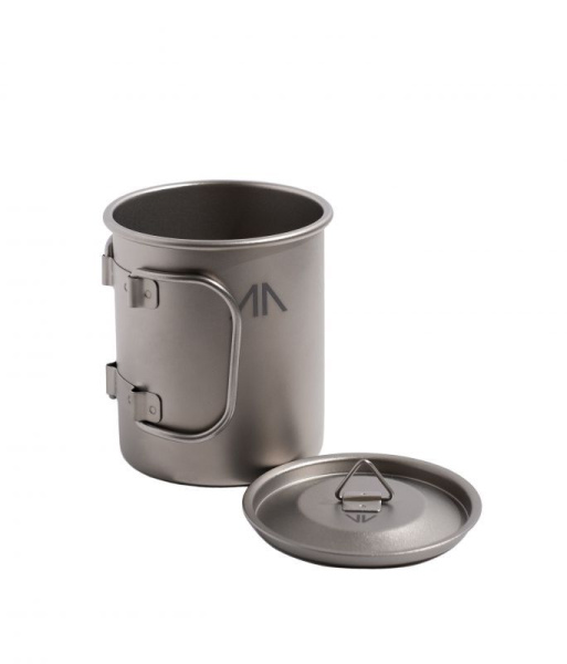 Кружка GORAA Titanium с крышкой 0.3L (Титан; 300мл)